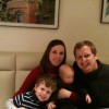 fellow diners snapped this family shot