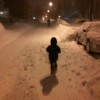the long walk home -- with full bellies