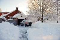 the long driveway