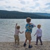 rocks in redfish lake!