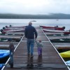 walking the pier