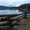 early morning view of the lake