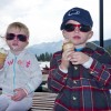 never too cold for an ice cream break