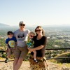 at ensign peak, salt lake city