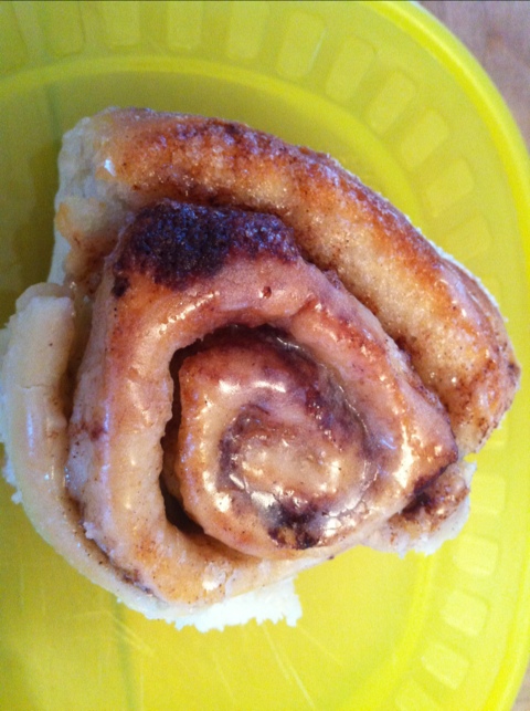 cinnamon buns from scratch!